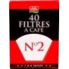 40 FILTRES N.2 B.FRANCE