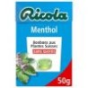 ET.50G RICOLA MENTHOL STEVIA
