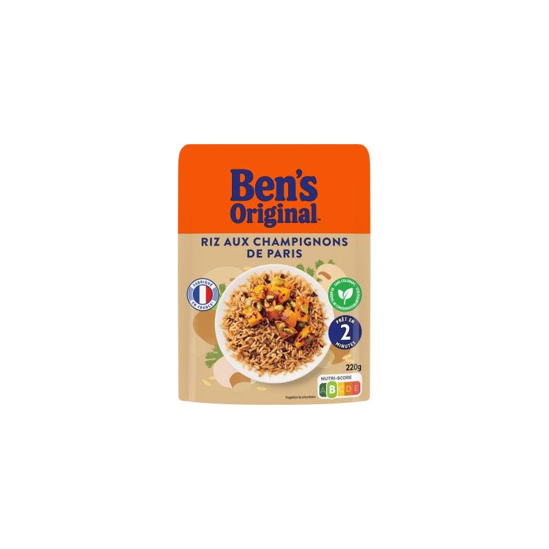 POCH.220G RIZ CHAMPI.BEN'S ORI