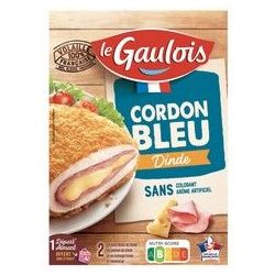 2 CORDON BLEU DINDE 200G LGAUL