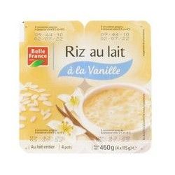 4 RIZ LAIT VANILLE 115G BF