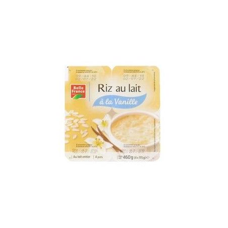 4 RIZ LAIT VANILLE 115G BF