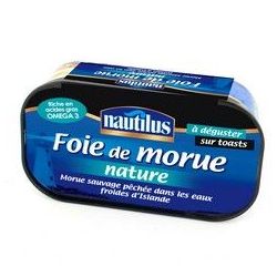 123G FOIE MORUE FUME BALTHUS