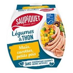 160G SALAD.MAIS THON SAUPIQUET