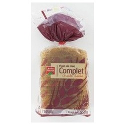 PAIN DE MIE COMPLET 550G BF