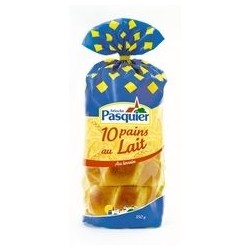 10 PAIN AU LAIT 350G PASQUIER