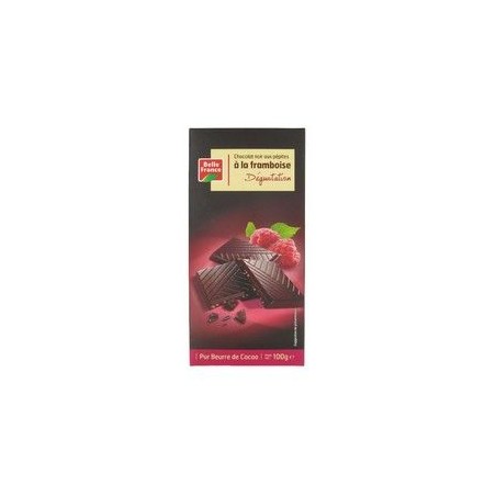 100G CHOC.NOIR FRAMBOISE B.FR