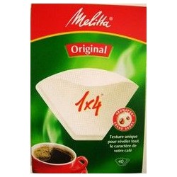 40 FILTRES 4 TASSES MELITTA